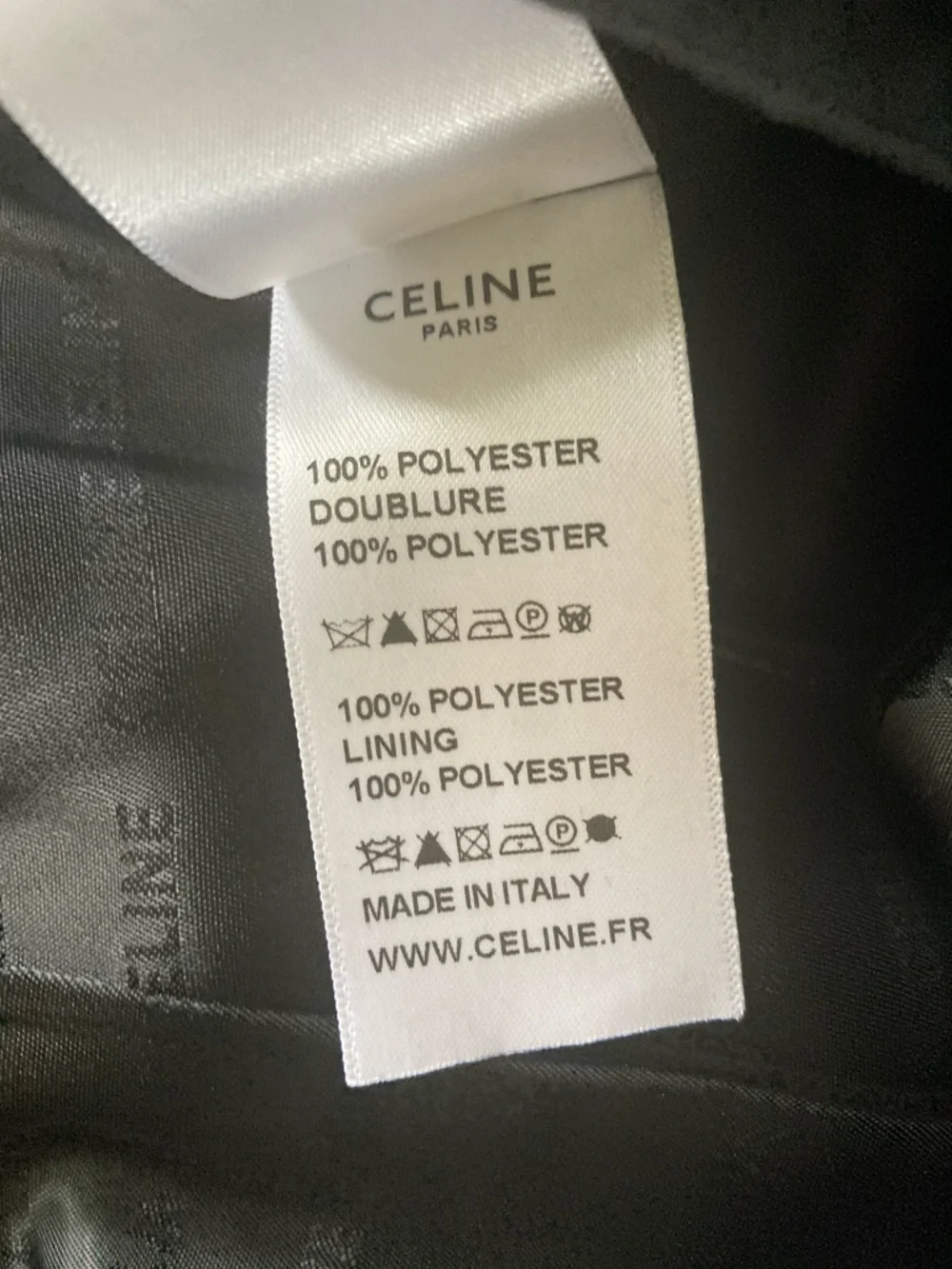 Celine Black Velvet Skort Gold Button Mini Skirt Shorts Made in Italy FR 36 - Picture 8 of 11